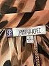 Jennifer Lopez 100% Polyester Animal Print Brown Long Sleeve Blouse Size S - photo 7
