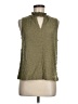 MICHAEL Michael Kors Green Sleeveless Blouse Size M - photo 1