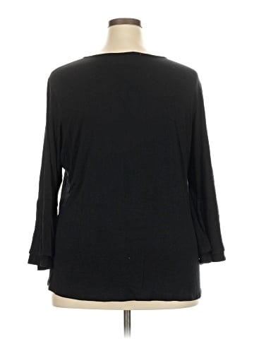Como Blu 3/4 Sleeve Blouse (view 2)