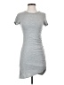 Alya Solid Gray Casual Dress Size XS - photo 1