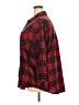 Wild Fable Plaid Red Long Sleeve Button-Down Shirt Size XXL - photo 5