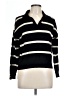 TRUTH BY REPUBLIC Stripes Black Pullover Sweater Size L - photo 1