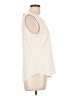 Anne Klein 100% Polyester Ivory Sleeveless Blouse Size S - photo 4