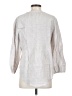 Vineyard Vines 100% Linen Gray 3/4 Sleeve Blouse Size XS - photo 2