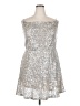 SO Metallic Silver Cocktail Dress Size XXL - photo 1