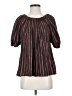 Ulla Johnson Brown Short Sleeve Blouse Size 4 - photo 1