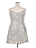 SO Metallic Silver Cocktail Dress Size XXL - photo 2