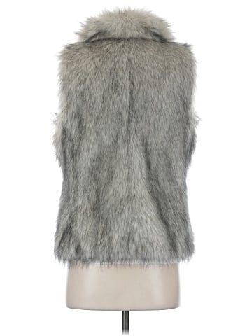 White House Black Market Faux Fur Vest (view 2)
