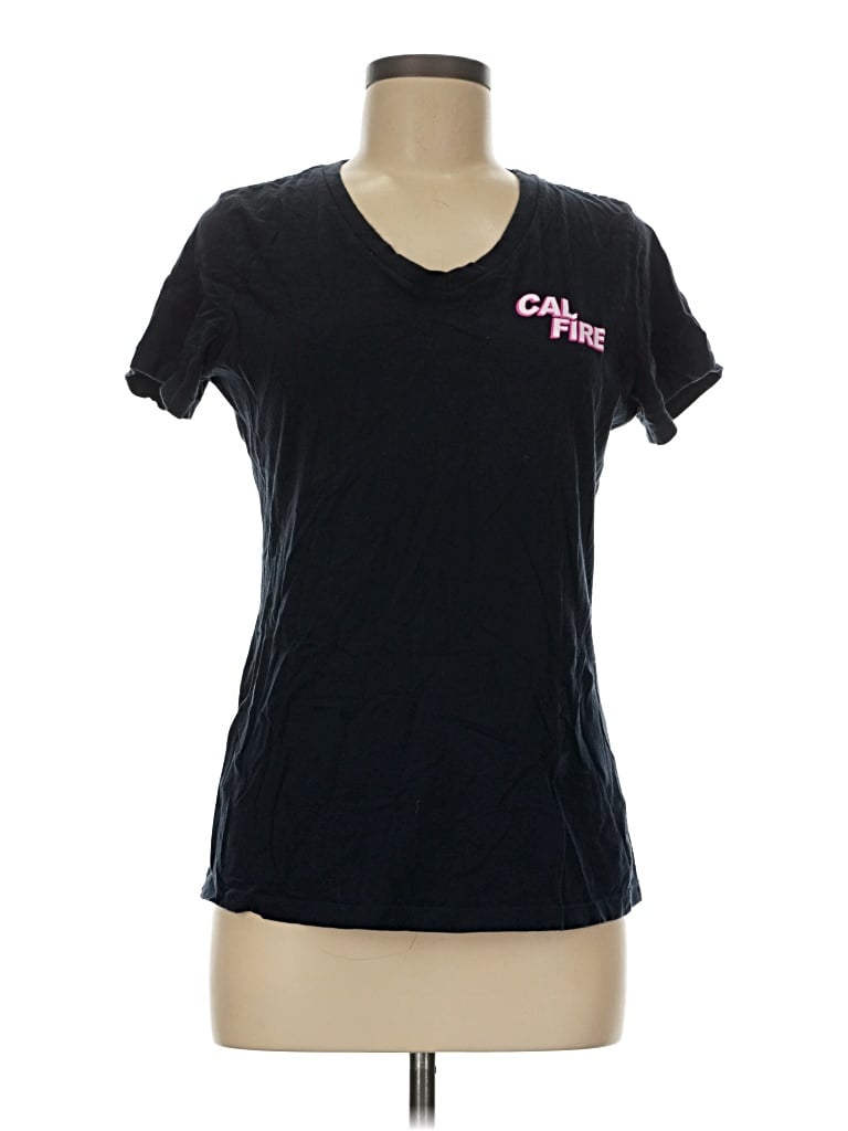 Pre-owned District Short Sleeve T-shirt In Black