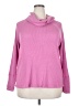 Caslon Pink Turtleneck Sweater Size 2X - photo 1