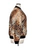 Lafayette 148 New York 100% Polyamide Animal Print Brown Jacket Size XXL - photo 4