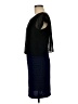Bongo Color Block Black Cocktail Dress Size M - photo 5