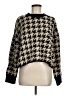 Max Studio Houndstooth Black Pullover Sweater Size M - photo 1