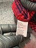 Crown & Ivy Plaid Red Long Sleeve Button-Down Shirt Size 6 - photo 4