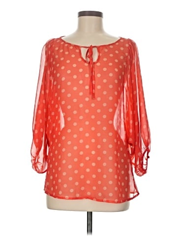 Hi There from Karen Walker 3/4 Sleeve Blouse (view 1)