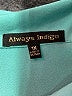 Always Indigo Teal Sleeveless Blouse Size 1X - photo 7