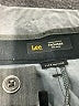 Lee Chevron-herringbone Gray Dress Pants Size 14S - photo 7