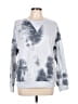 Shein Tie-dye Gray Sweatshirt Size L - photo 1