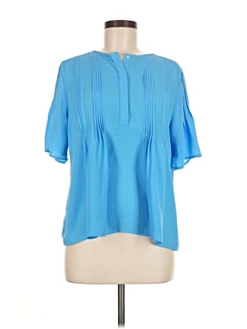 Ann Taylor Short Sleeve Blouse (view 1)
