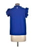 Shein Blue Short Sleeve Blouse Size L - photo 2