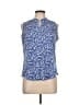 Amana Blue Sleeveless Blouse Size L - photo 1