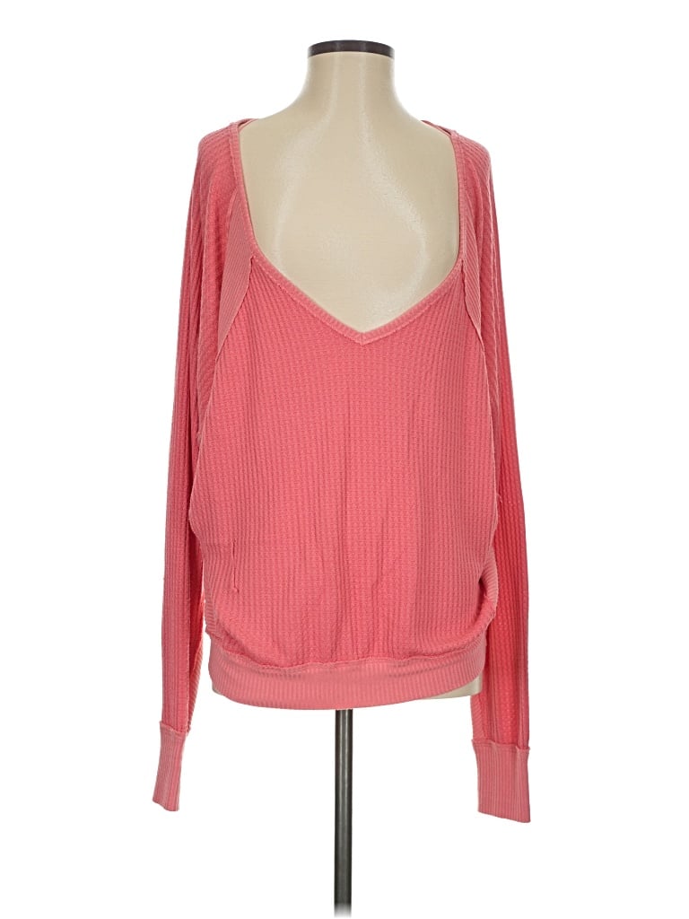 Pre-owned We The Free Pullover Sweater In Pink