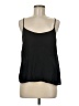 Just Fab 100% Polyester Black Sleeveless Top Size M - photo 1