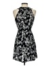 Elle 100% Rayon Paisley Black Cocktail Dress Size XS - photo 2