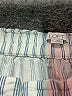 Ann Taylor LOFT 100% Rayon Stripes Blue Casual Pants Size S - photo 7