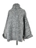Sunday in Brooklyn 100% Polyester Gray Poncho Size XS - photo 2