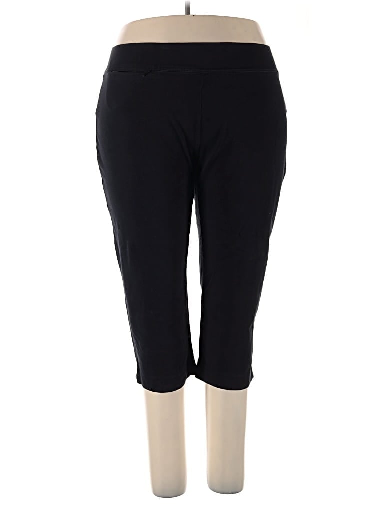 Pre-owned Lands' End Active Pants In Black