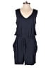 C&C California Solid Blue Romper Size S - photo 1