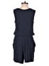 C&C California Solid Blue Romper Size S - photo 2