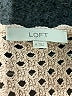 Ann Taylor LOFT 100% Cotton Polka Dots Tan Pullover Sweater Size M - photo 7