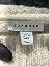 Topshop 100% Polyester Ivory Pullover Sweater Size 12 - photo 7