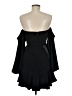 BCBGMAXAZRIA 100% Polyester Solid Black Cocktail Dress Size 6 - photo 2
