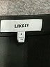 Likely Solid Black Casual Skirt Size 8 - photo 4