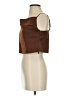 New In 100% Polyester Brown Sleeveless Blouse Size S - photo 5