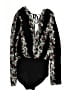 BCBGeneration Black Long Sleeve Blouse Size S - photo 2