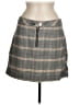 PacSun Plaid Gray Casual Skirt Size M - photo 1