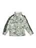 Adidas 100% Polyester Camo Silver Track Jacket Size 5 - photo 1