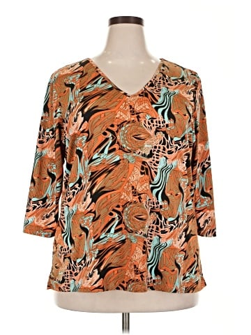 Russell Kemp New York 3/4 Sleeve Blouse (view 1)