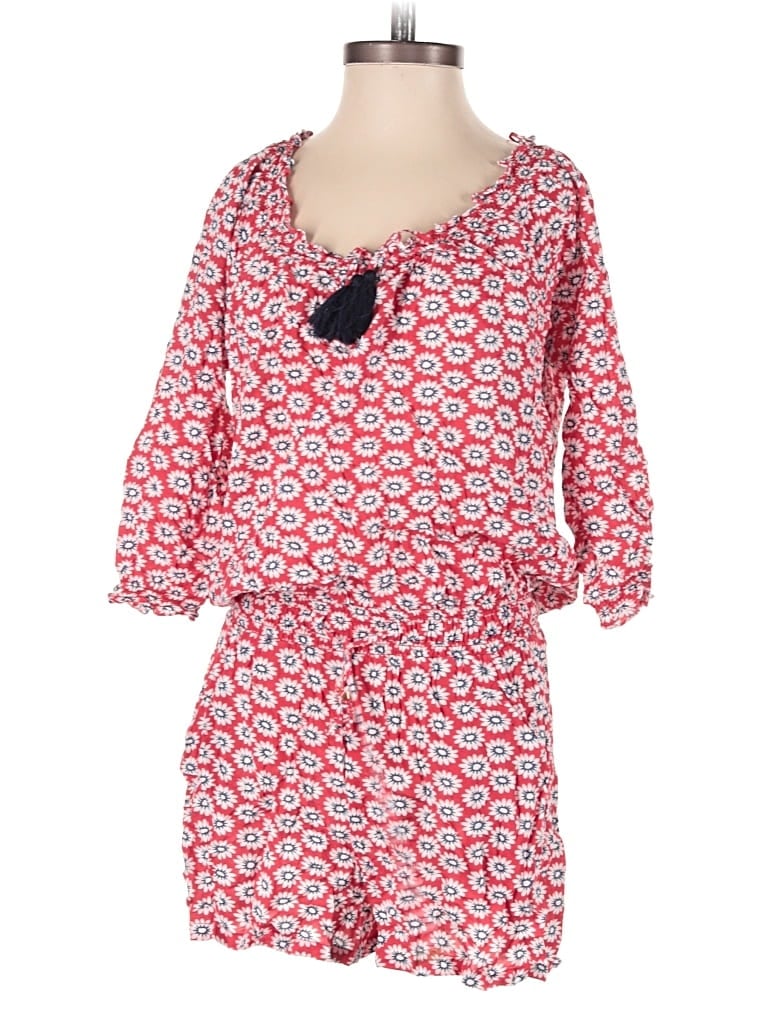 Pre-owned Tory Burch Romper In Red