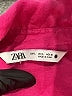 Zara Pink 3/4 Sleeve Button-Down Shirt Size L - photo 7