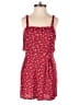 Hollister 100% Viscose Hearts Red Romper Size XS - photo 1