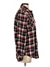 Centro Plaid Red Long Sleeve Button-Down Shirt Size S - photo 4