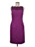 Taylor 100% Polyester Purple Cocktail Dress Size 6 - photo 1