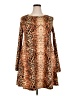 Unbranded Animal Print Brown Casual Dress Size 2X - photo 1