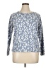 Liz Claiborne Animal Print Blue Pullover Sweater Size XL - photo 1