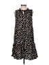 Assorted Brands Print Black Casual Dress Size XXS - photo 1